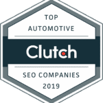 Ocenění Clutch Top Automotive SEO