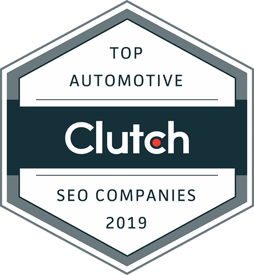 Ocenenie Clutch Top Automotive SEO
